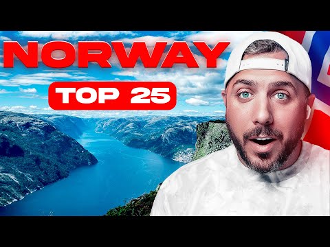 American Reacts to Top 25 Places to Visit in Norway 🇳🇴