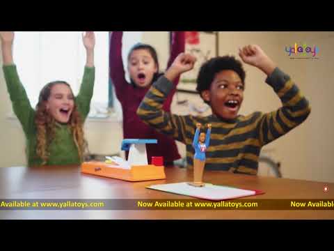 Fantastic Gymnastics Vault Challenge | Now Available at www.yallatoys.com