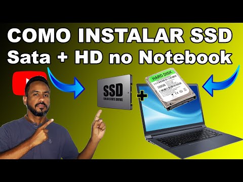 Como instalar SSD Sata sem remover o HD do Notebook! (Tutorial Completo 2022)