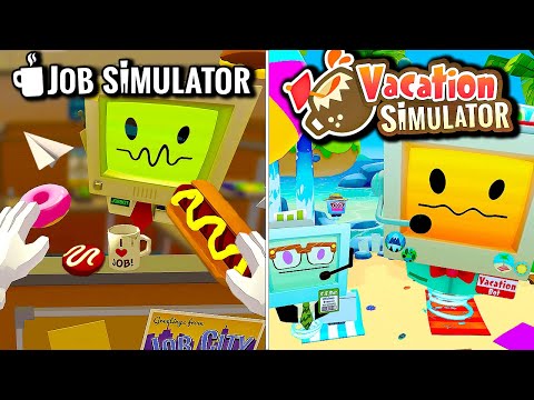 Job Simulator & Vacation Simulator | Full Game Walkthrough | No Commentary