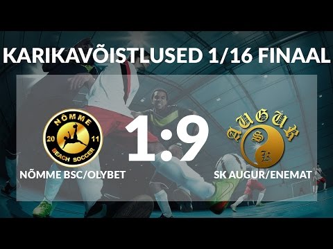 Saalijalgpalli karikavõistluste 1/16 finaalmäng: Nõmme BSC Olybet vs SK Augur/Enemat