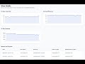 Split Shares Checkout Dashboard View