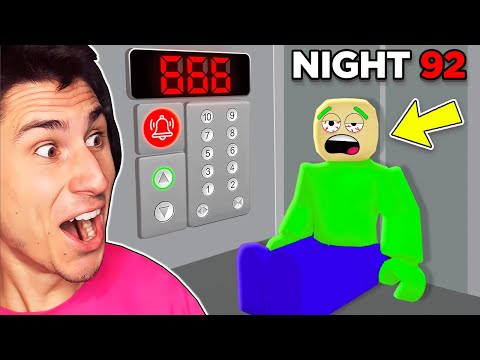 Can I Survive 99 Nights in an Elevator?!