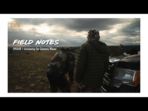 Field Notes #1: BFCM Grand Prize Winner Reveal