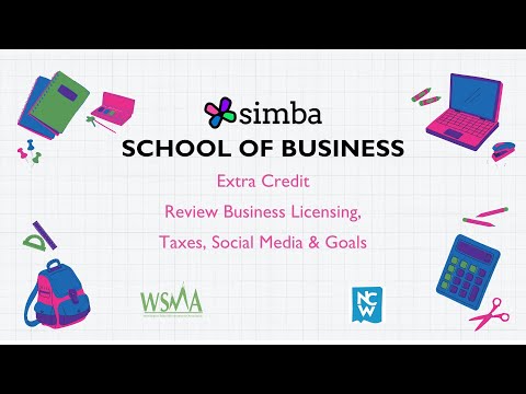 SIMBA School of Business: Extra Credit Review Business Licensing, Taxes, Social Media & Go
