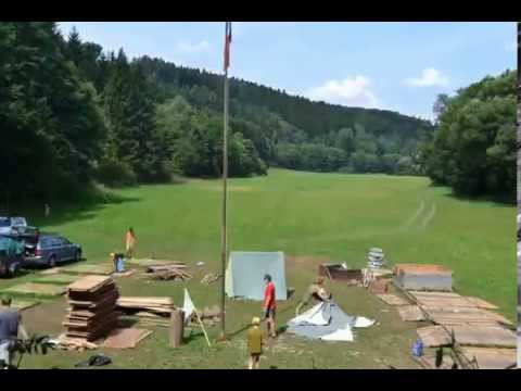 Skauti Dolní Dobrouč: Balení tábora Dolany 2014