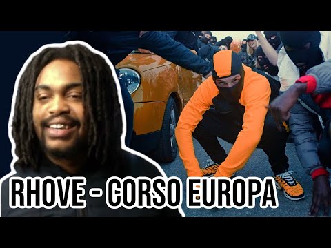 ITALIAN RAP REACTION Rhove - Corso Europa (prod. Madfingerz)