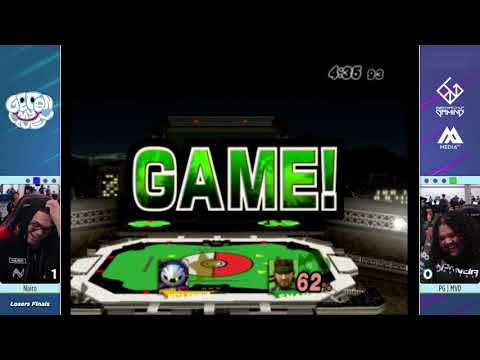 GOML 2018 - NRG | Nairo (Meta Knight) Vs. PG | MVD (Snake) Brawl Losers Finals