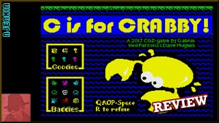 C is for Crabby : Homebrew from 2013 - on the ZX Spectrum 48K !! with Commentary