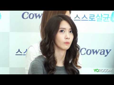 [Fancam] 110927 SNSD YoonA @ Woongjin Coway Event
