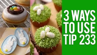 Wilton zdobící špička #233 srst a tráva