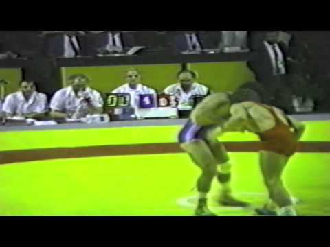 1990 Senior Greco World Championships: 74 kg Anton Marchi (AUT) vs. Mnatsakan Iskandaryan (USSR)