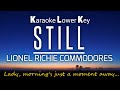 Still - Lionel Richie ‼️Karaoke Lower Key‼️