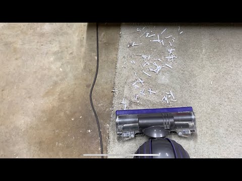 Dyson ball animal 2 mess test/ whole garage cleaning!