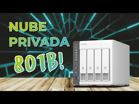 Nube privada de mas de 80TB - QNAP TS-433