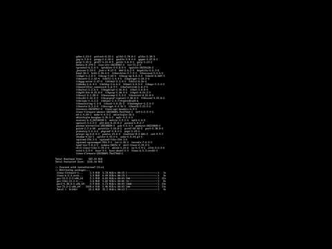 ArcoLinux : 3619 Arch Linux install via 'archinstall --advanced' - parallel downloads and AAG