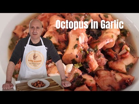 Melt-in-Your-Mouth Octopus Recipe | Easy & Delicious Garlic Seafood Dish
