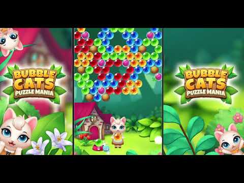 Bubble Cats Shooter POP : Puzzle Mania Video