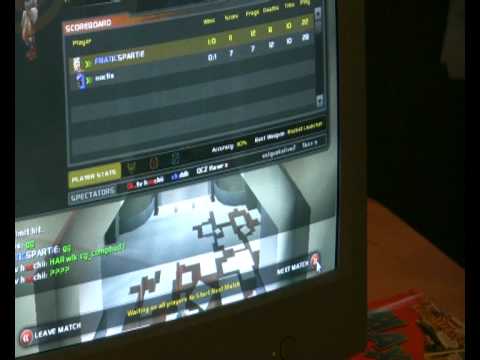 Rakaka Gamescom 2009 - Fredag - QuakeLive Semifinal - Spart1e vs Noctis Map 1