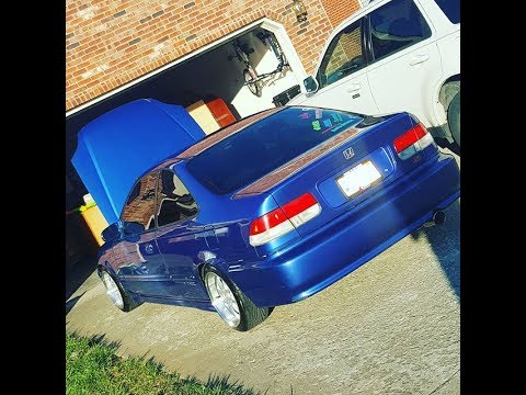 Hasport Back/Rear motor mount replace 99 civic Si