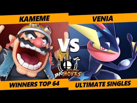 LMBM SSBU - R2G | Kameme (Wario) Vs. DA | Venia (Greninja) SSBU Singles Top 64