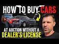 Finding Auctions that are open to the public and Dont Require a Dealers License to get in to