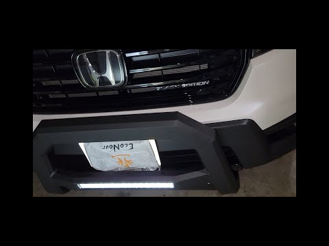 Honda Ridgeline 2021 Bull bar installation