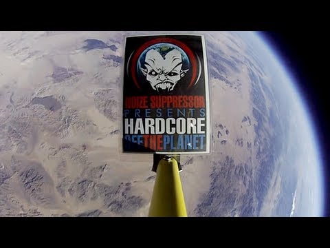 First Music played from Space! Noize Suppressor at 95,000 ft!!!