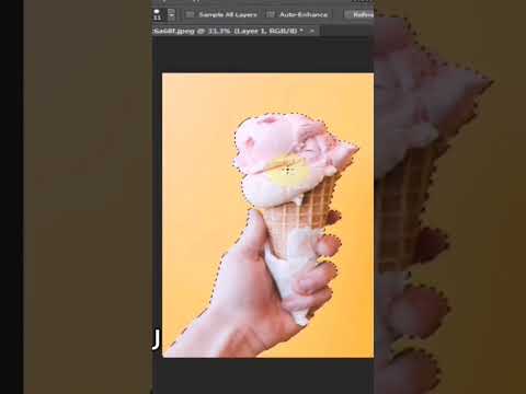 طريقة عزل صورة عن خلفيتها🔥#edit #shorts