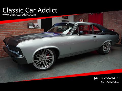 Test Drive Twin Turbo 1971 Chevrolet Nova Restomod SOLD Classic Car Addict