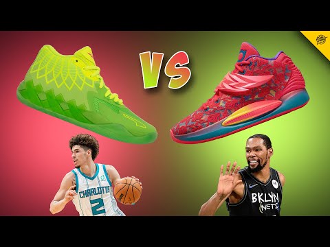 Puma MB.01 vs Nike KD 14! Lamelo Ball VS Kevin Durant!