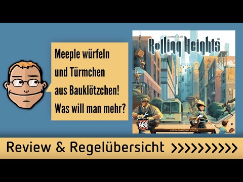Rolling Heights– Brettspiel – Review und Regelerklärung