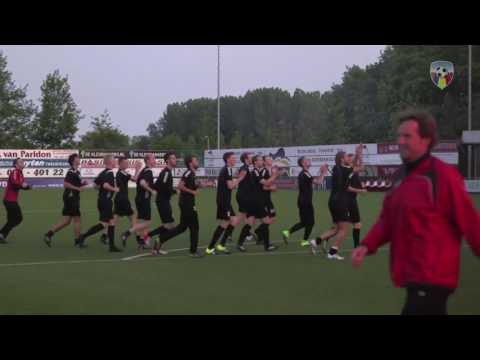 Supporters organiseren sfeeracties bij laatste training FC Rijnvogels