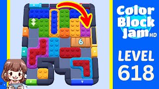 Soluzione del Livello 618 di Color Block Jam