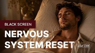 Nervous System Reset for HSP • Black Screen Sleep Music 8 Hours • Harp, Guitar & Flute 🌙