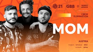 mom starts beatboxing - M.O.M. 🇦🇹 | GRAND BEATBOX BATTLE 2021: WORLD LEAGUE | Crew Showcase