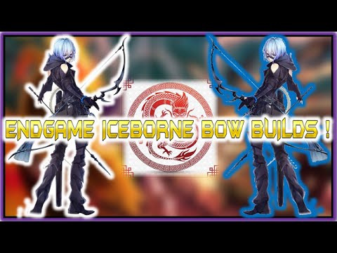 ENDGAME ICEBORNE META BOW BUILDS| COMFORT & INSANE DAMAGE BUILDS|FATALIS VICE & VIOLENCE BOW BUILD!