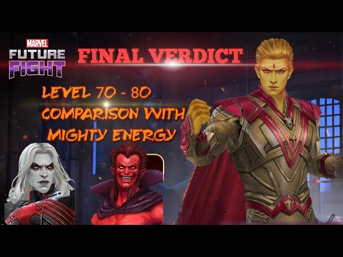 ADAM WARLOCK LEVEL 70 TO 80 COMPARISON IN WBL A BIG UPGRADE ? | GOG 3 UPDATE | MARVEL FUTURE FIGHT