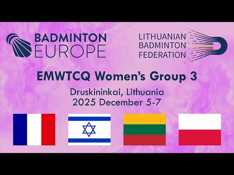 2026 European Men's & Women's Team Championships Qualification . France - Lithuania