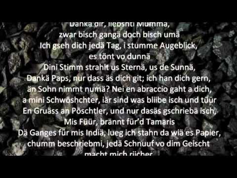 Tinguely dä Chnächt - Zigarettä (Mis Bier)