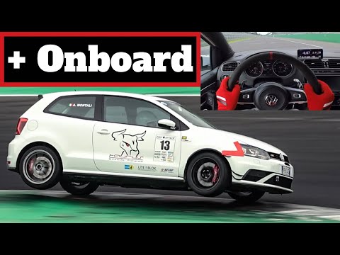 Onboard VW Polo GTI in Monza + external clips - Time Attack Italia 2025 @andreamonta13