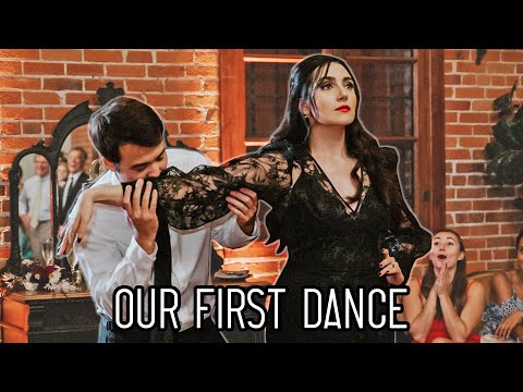 Safiya & Tyler's First Dance To The Addams Family Tango