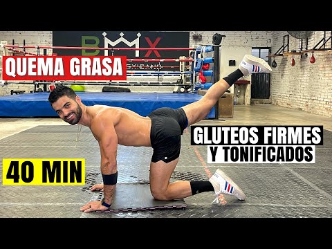 Rutina Para Glúteos Fuertes y Firmes En Casa (40 Minutos)