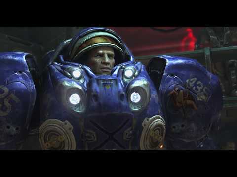 StarCraft II - James Raynor asks Tychus Findlay about the Odin Fighting Machine