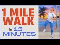 15 min 1 Mile Walk at Home for Improved Health