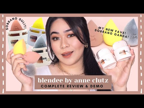 THE BEST LOCAL MAKEUP SPONGE?! | BLENDEE BY ANNE CLUTZ | Complete and Honest Review + Demo