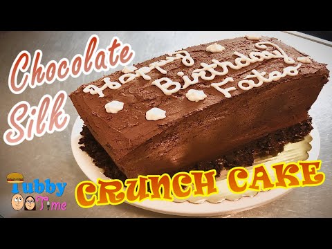 WE MADE A TOWERING CHOCOLATE SILK CRUNCH CAKE | A chocolate lovers dream!