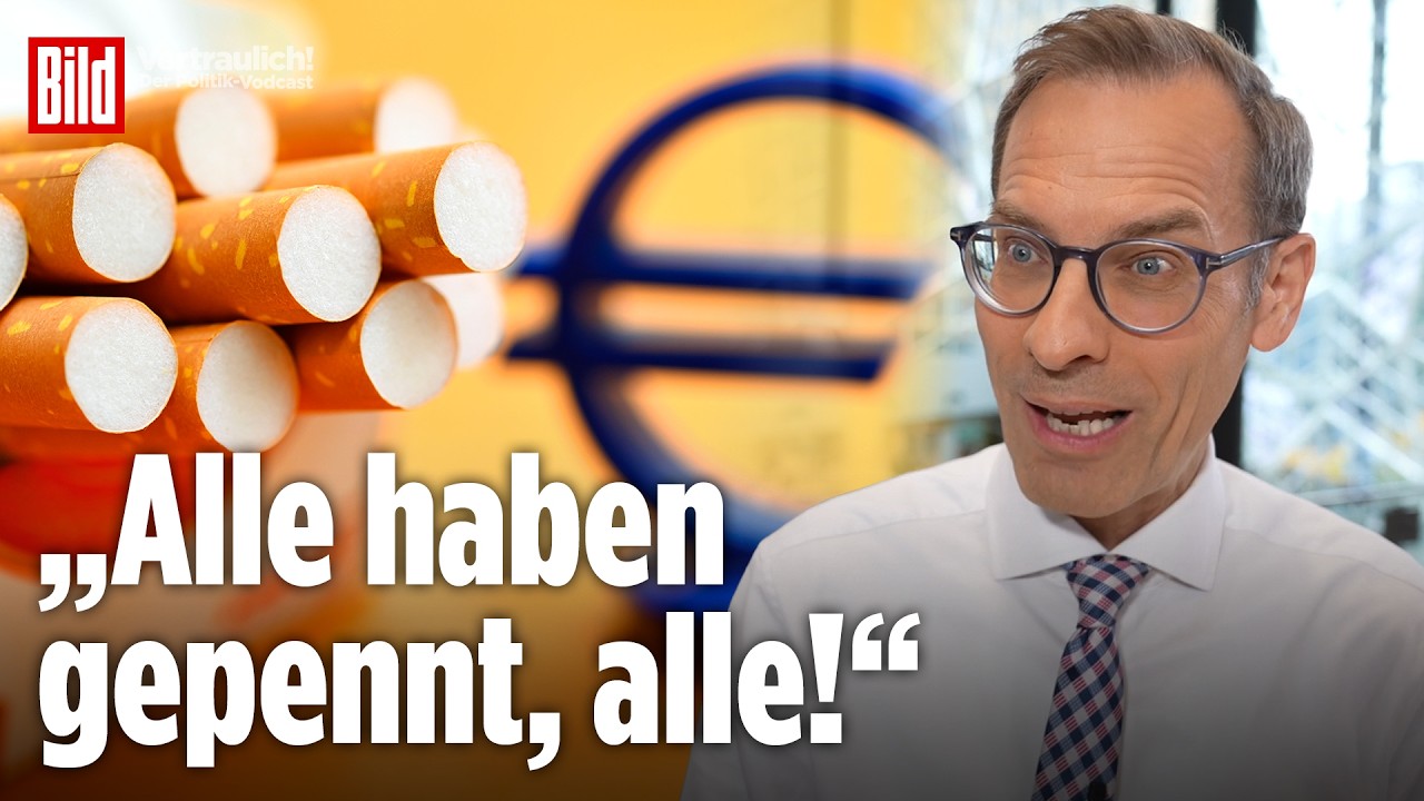 MEGA-PANNE: Neue Tabaksteuer gilt versehentlich ab SOFORT | Vertraulich