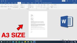 How to insert an A3 page - Microsoft Word