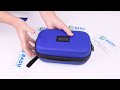 Blue EVA Shell Insulin Cooler Bag